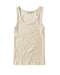 beige top on white background