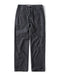 Dark gray pants on a white background
